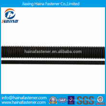 4.8 grade,8.8 grade black zinc plated all threaded rod